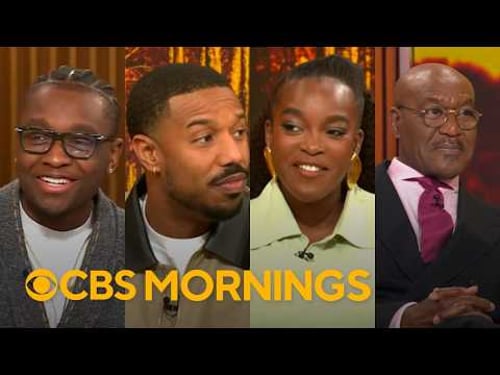 "Sinners" stars talk award season success, from Golden Globes wins to historic Oscar nominations