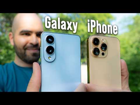 Samsung S25 Edge vs. iPhone 16 Pro Max: Real-Life Battery & Camera Test!