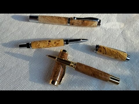 Turning a Wooden Pen from start to finish