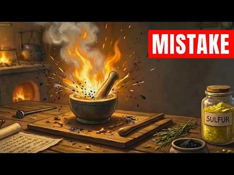 How Ancient Chinese Alchemists Accidentally Invented Gunpowder