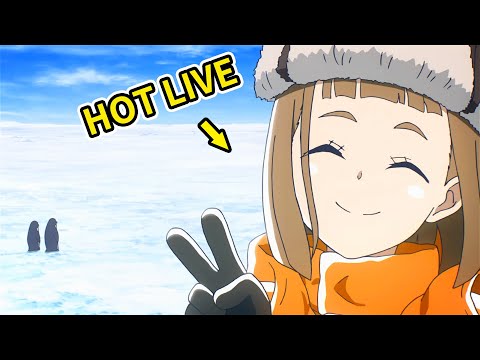 A High School Girl Went To Antarctica And Unexpectedly Became An Internet Celebrity?!| Anime Recap