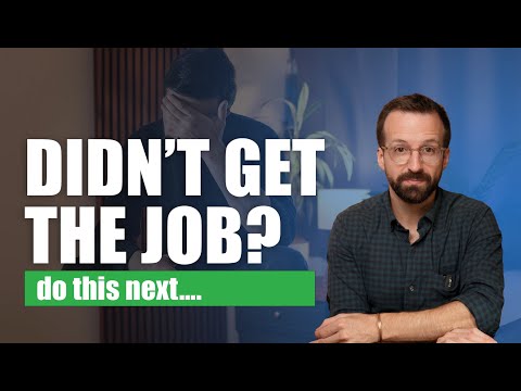 Turn Job Rejection Into Success: Here's How!
