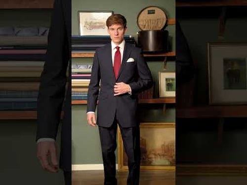 The Eaton Suit in Navy | Signature Suits by Oliver Brown