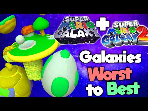 Ranking Every Galaxy in Super Mario Galaxy 1 and 2