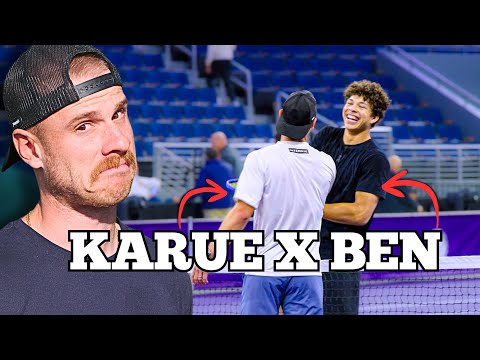 I Played Tennis With Ben Shelton And….