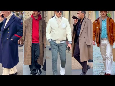 🔥2026 ITALY 🇮🇹 FEBRUARY LAYERING AND STYLING MEN’S FASHION. MILAN STREET STYLE #gqmenswear