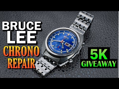 Vintage Bruce Lee Chrono - 5K Giveaway (COMPLETED) - I Was Shocked When I Opened This Watch!