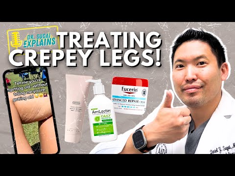 Fix Crepey Skin on the Legs with Pro Dermatologist Tips