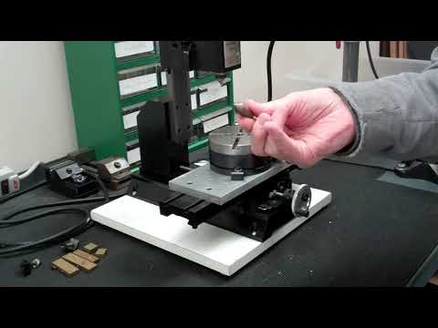 Sherline rotary table, drilling hole pattern