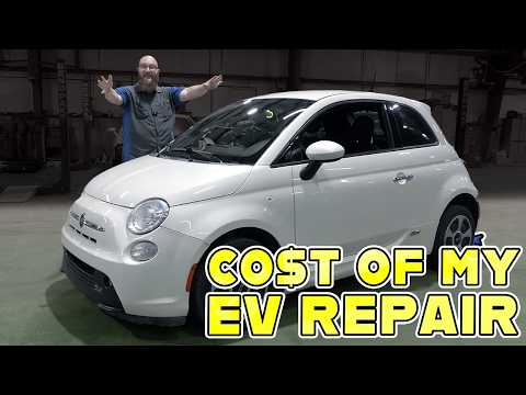 I fixed My First EV! My Hoovie's Garage Fiat 500e Is ALIVE Again