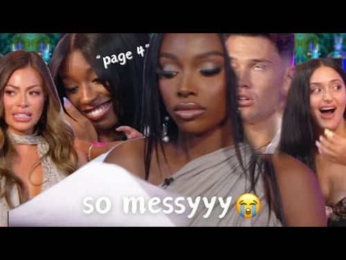 THE BEST LOVE ISLAND REUNION MOMENTS || Love Island USA season 6