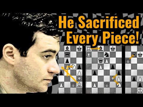GM Sacrifices ALL His Pieces And Wins!! Who Is This Guy??