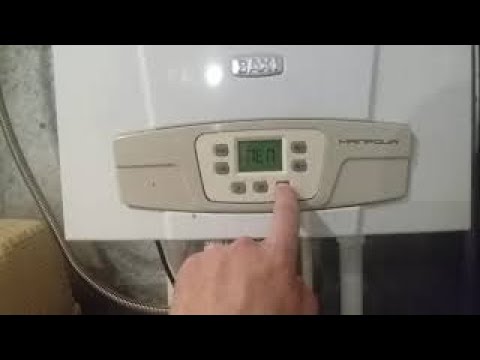 настройка котла BAXI mainfour 240 F .
