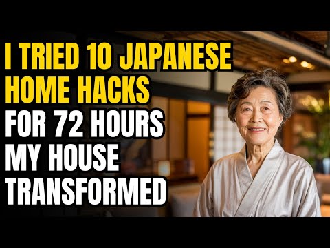 I Tried 10 Japanese Home Hacks for 72 Hours — My House TRANSFORMED