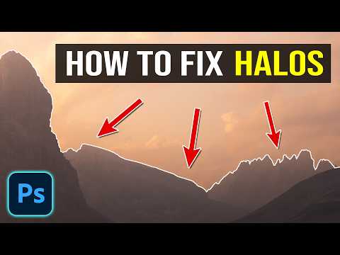 The BEST Way To Fix Halos In Photoshop