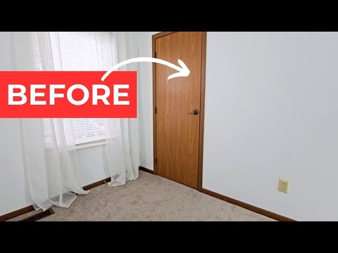 The GENIUS new way people are updating their old doors!
