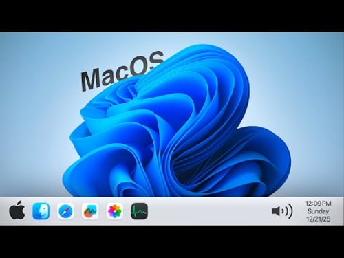 I Turned my MacOS into Windows 11