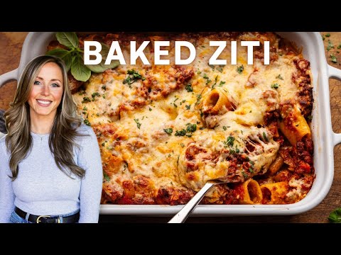 Baked Ziti with Italian Meat Sauce