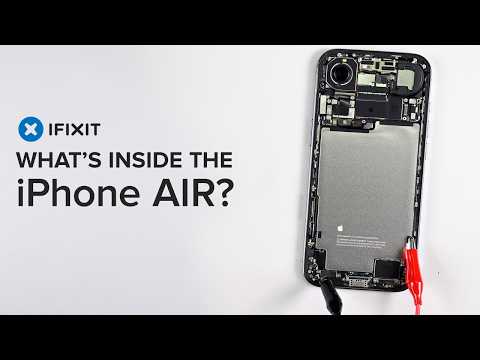 Apple’s Thinnest iPhone Ever… Is Actually Repairable? iPhone Air Teardown