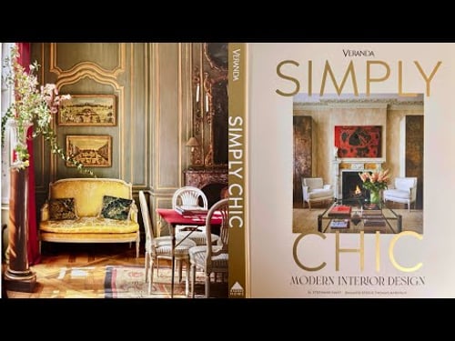 A Review: VERANDA Simply Chic Interior Design by Stephanie Hunt & A Change of Season in My Garden