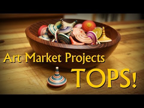 Make and Sell Wood Spin Tops