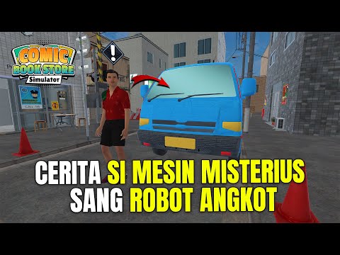COMPLETE THE MYSTERIOUS MACHINE'S MISSION IN THE COMIC BOOK STORE SIMULATOR GAME