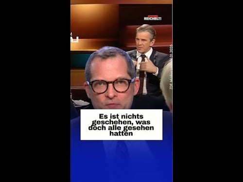 Es ist nichts geschehen, was doch alle gesehen hatten