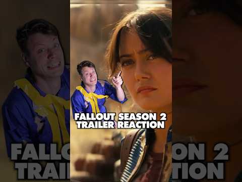 FALLOUT SEASON 2 Trailer REACTION #fallout #gaming #fallout4