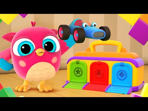 Совеня Хоп Хоп та Дятлик Тук Тук: Веселі ігри для малят