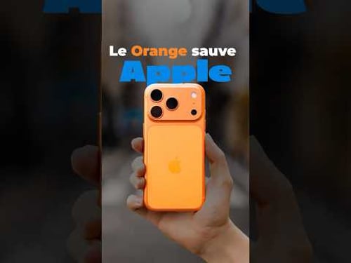 Comment une couleur a sauvé Apple #apple #iphone17pro #iphone17promax #orange #shorts
