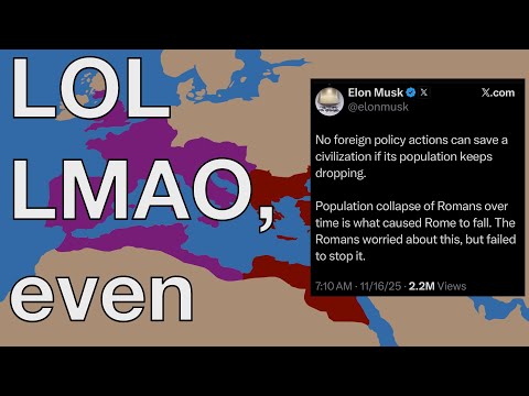 Elon Musk Doesn't Understand Why The Roman Empire Fell