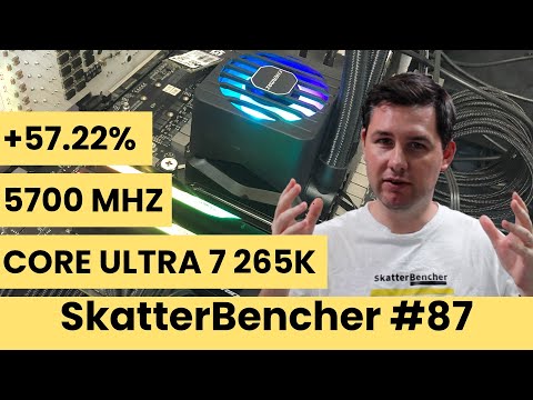 Core Ultra 7 265K Undervolt & Overclock to 5700 MHz | SkatterBencher #87