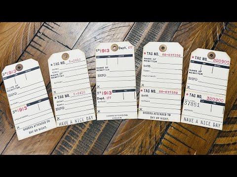 Craft With Me - DIY Repair Tags