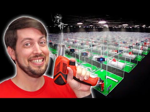 How I almost broke MrBeast's Ages 1-100 video