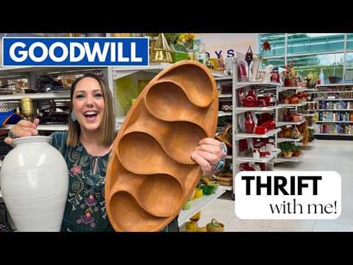 GOODWILL THRIFT WITH ME! Come Thrift Shopping With Us! Goodwill Vintage Thrift Haul