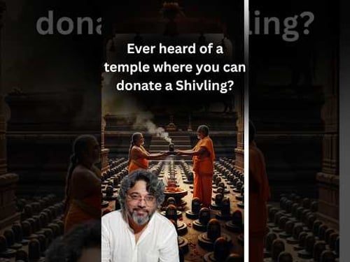Kotilingeshwar - where every devotee can donate a Shivling. #akshatgupta #sanatandharma