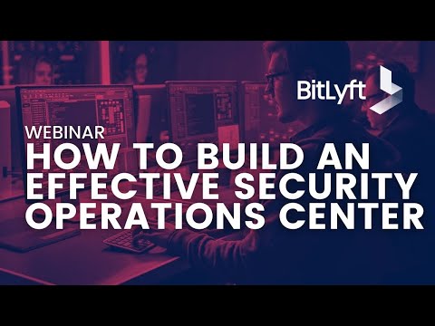 How to Build an Effective Security Operations Center