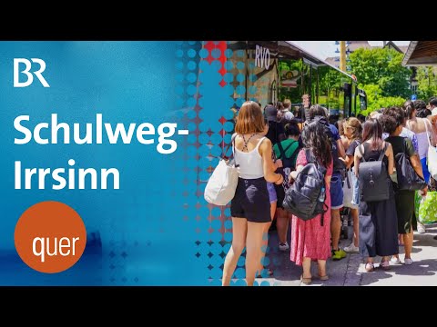 Schulweg-Irrsinn in Kochel - Eltern protestieren gegen neue Regelung | quer vom BR