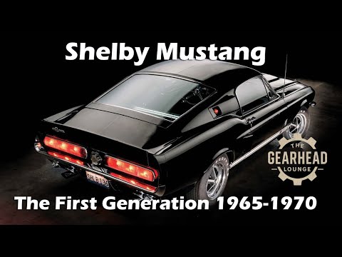The Legendary First Generation Shelby Mustang - 1965-70