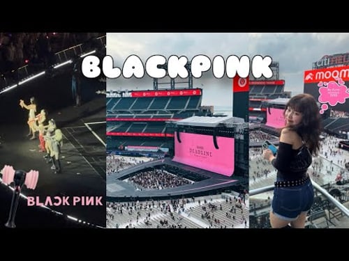 BlackPink ပွဲ US မှာလုပ်တုန်းက Vlog လေး 🎀