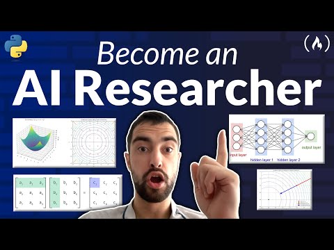 Become an AI Researcher Course – LLM, Math, PyTorch, Neural Networks, Transformers