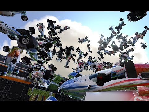 3000 self-driving cars in Trackmania