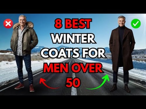 8 Best Winter Coats for Men Over 50 (Look Instantly Sharp & Slimmer)