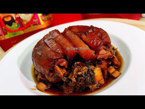 How to Braised Pork with Preserved Vegetables 《梅菜扣肉》| Mr. Hong Kitchen