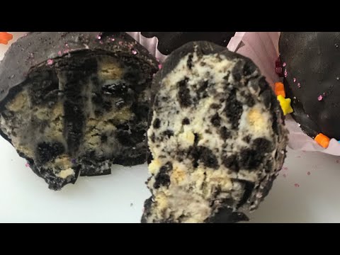 CHOCOLATE COVERED OREO CHEESECAKE TRUFFLES (no recipe)