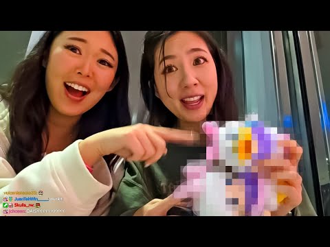 Fuslie & Extra Emily Go To Pop Mart!