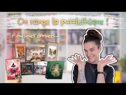 LA PUZZLETHÈQUE DÉBORDE - Nouvelles étagères et réorganisation 🧩🧡