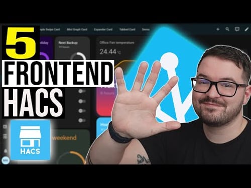 5 Frontend HACS for Home Assistant (Custom Cards)