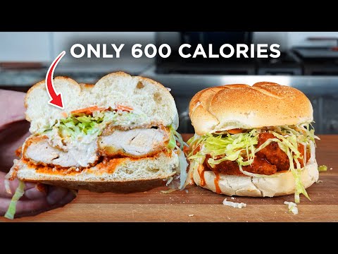 The 1st GUILT-FREE Buffalo Chicken Sandwich of Your Life