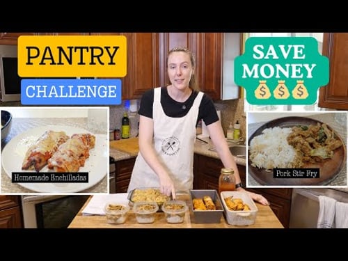 Meal Prep Secrets Pantry Challenge: Pork Stir Fry, Casserole & Enchiladas!